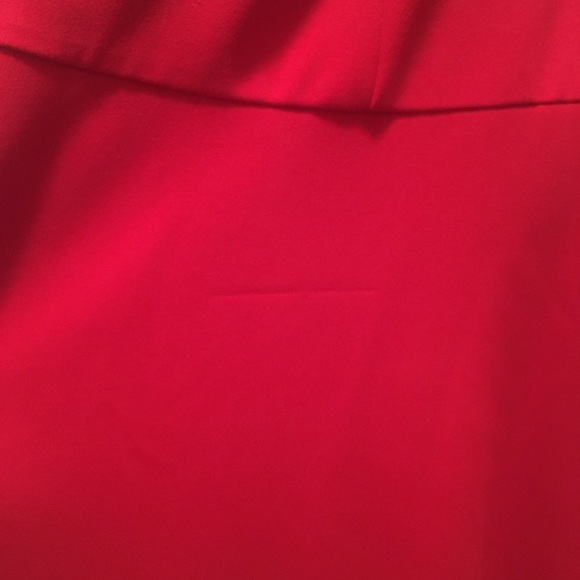 Betsy & Adam Criss Cross Halter Evening Gown - Picture 6 of 8